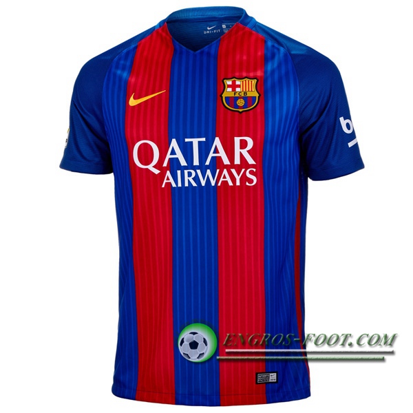 Engros-foot: Maillot de Foot FC Barcelone Retro Domicile 2016/2017 Thailande