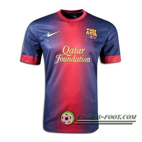 Engros-foot: Maillot de Foot FC Barcelone Retro Domicile 2012/2013 Thailande