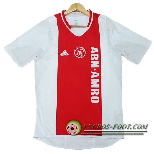 Engros-foot: Maillot de Foot AFC Ajax Retro Domicile 2004/2005 Thailande