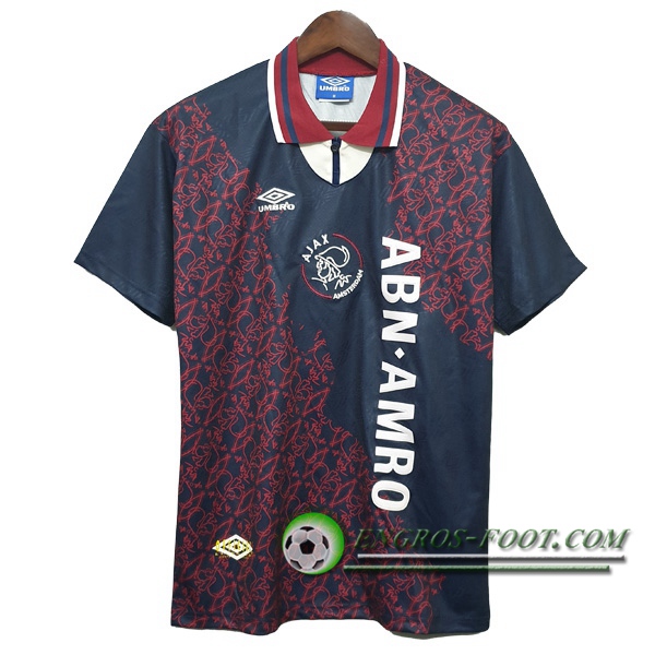 Engros-foot: Maillot de Foot AFC Ajax Retro Exterieur 1995 Thailande