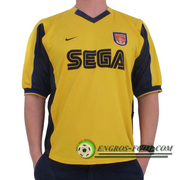 Engros-foot: Maillot de Foot Arsenal Retro Exterieur 1999/2001 Thailande