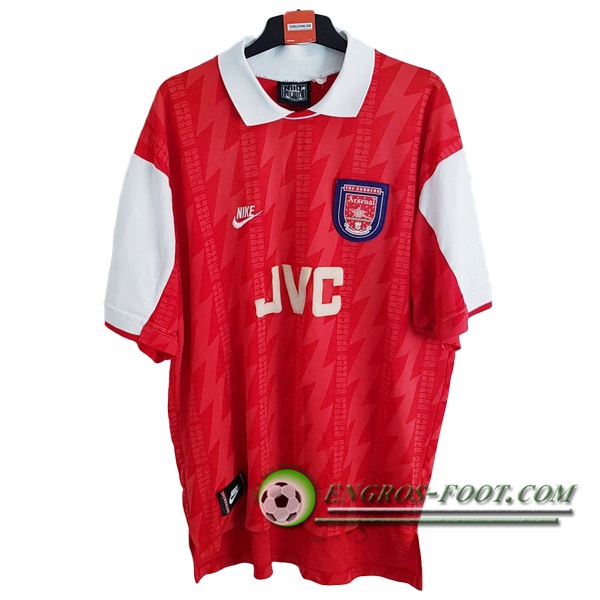 Engros-foot: Maillot de Foot Arsenal Retro Domicile 1994/1996 Thailande