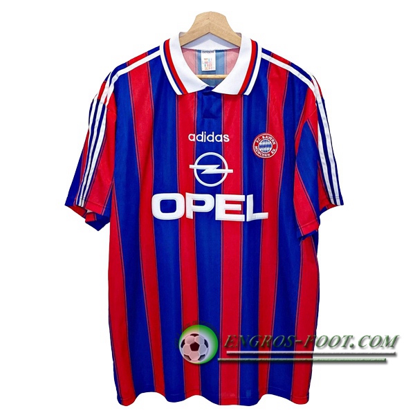 Engros-foot: Maillot de Foot Bayern Munich Retro Domicile 1995/1997 Thailande