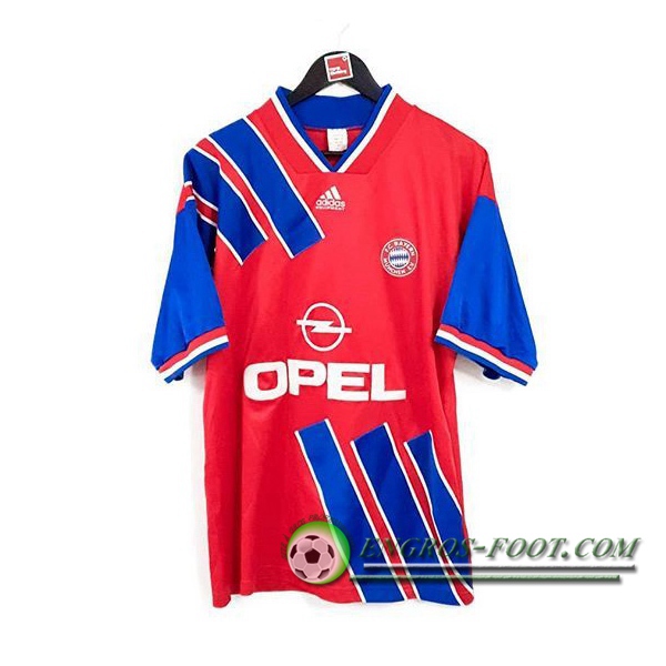 Engros-foot: Maillot de Foot Bayern Munich Retro Domicile 1993/1995 Thailande