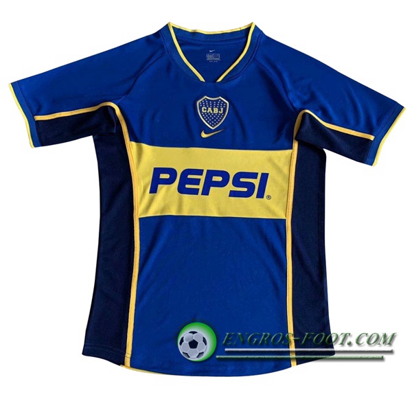 Engros-foot: Maillot de Foot Boca Juniors Retro Domicile 2002 Thailande