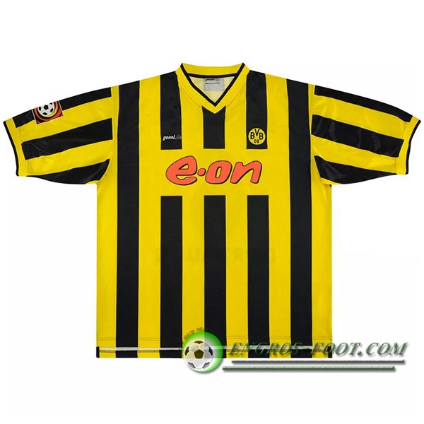 Engros-foot: Maillot de Foot Dortmund BVB Retro Domicile 2000/2002 Thailande