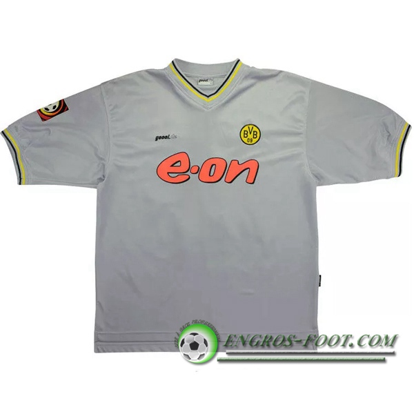 Engros-foot: Maillot de Foot Dortmund BVB Retro Exterieur 2000/2001 Thailande