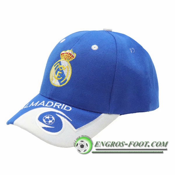 Casquette de Foot Real Madrid Bleu