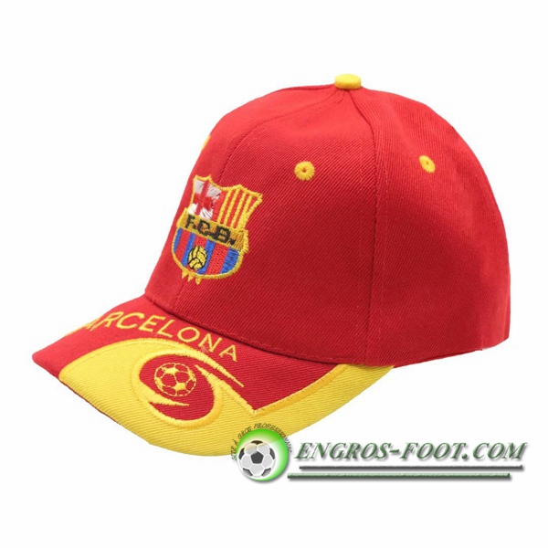 Casquette de Foot FC Barcelone Rouge