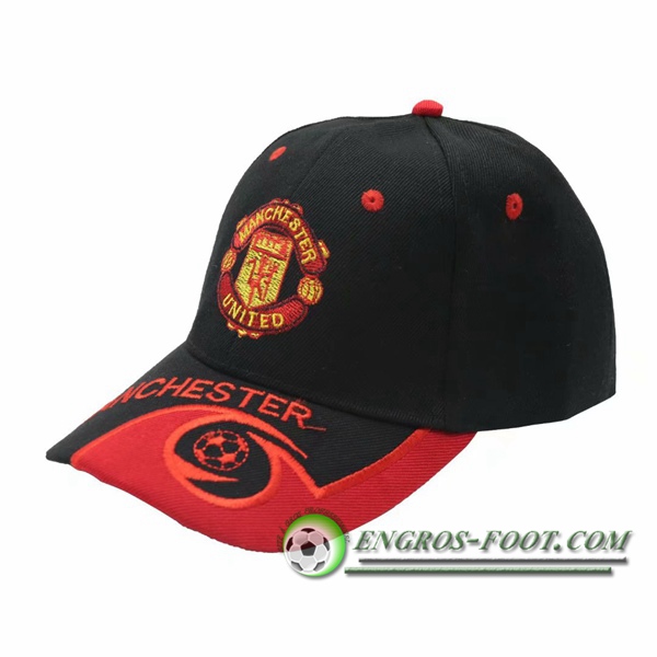 Casquette de Foot Manchester United Noir