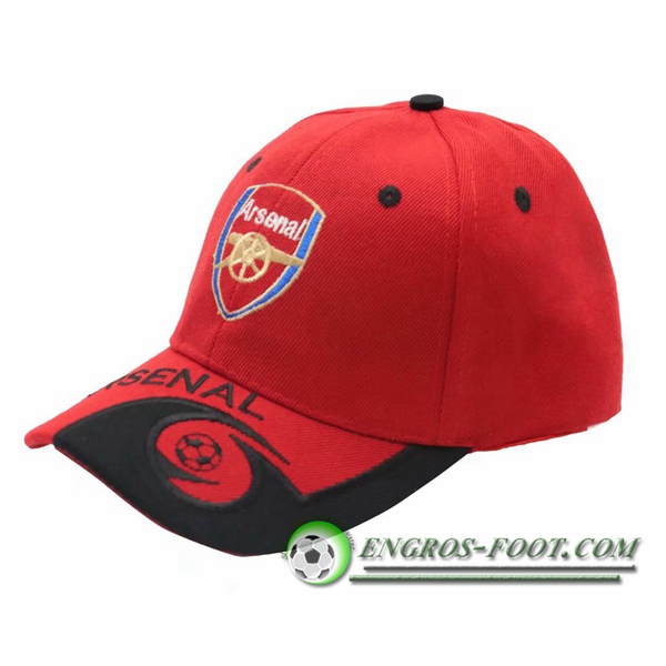 Casquette de Foot Arsenal Rouge