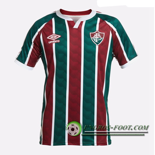 Engros-foot: Jeu Maillot de Foot Fluminense Domicile 2020/2021 Thailande