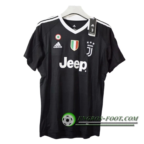 Engros-foot: Jeu Maillot de Foot Juventus Gardien de But Noir 2020/2021 Thailande