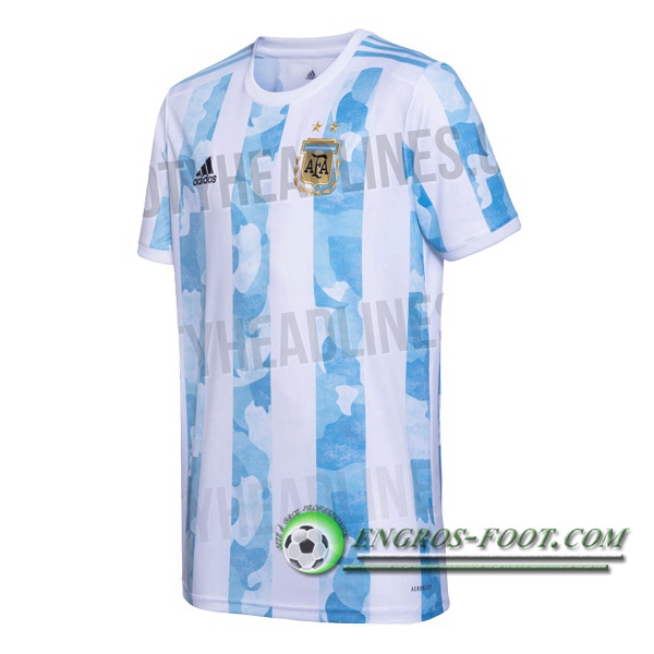 Engros-foot: Maillot Foot Equipe De Argentine Domicile 2020/2021 Thailande