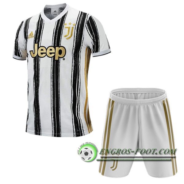 Engros-foot: Maillot de Foot Juventus Enfant Domicile 2020/2021 Thailande