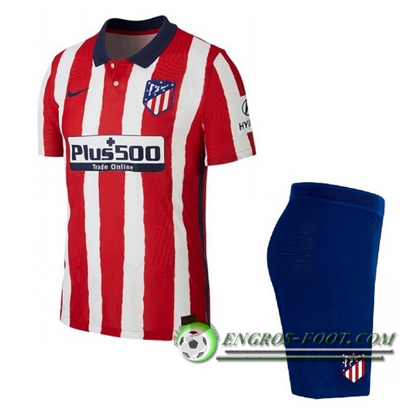 Engros-foot: Maillot de Foot Atletico Madrid Enfant Domicile 2020/2021 Thailande