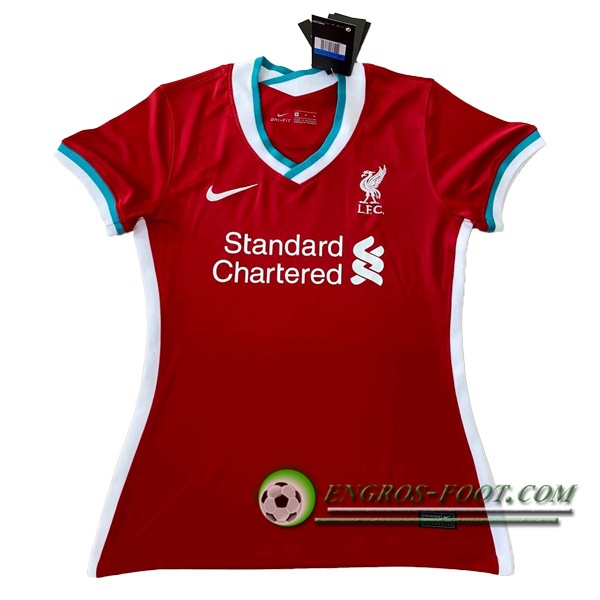 Engros-foot: Maillot de Foot FC Liverpool Femme Domicile 2020/2021 Thailande