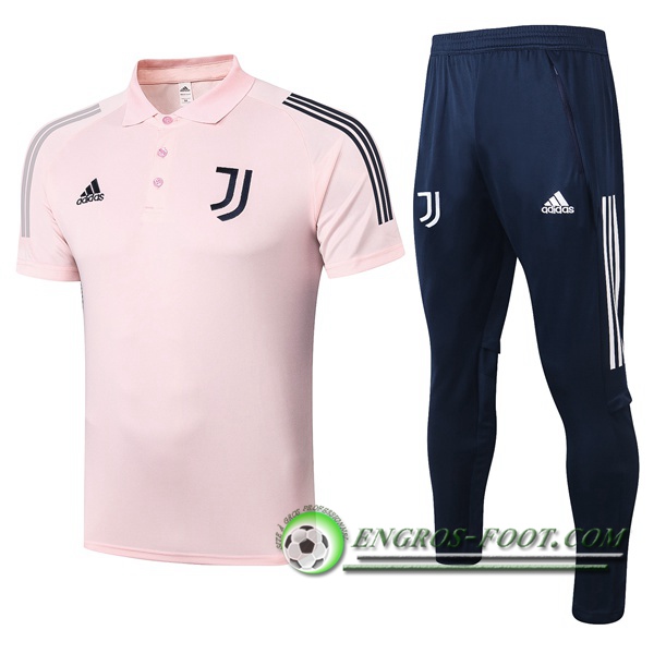 Ensemble Polo Juventus + Pantalon Rose 2020/2021