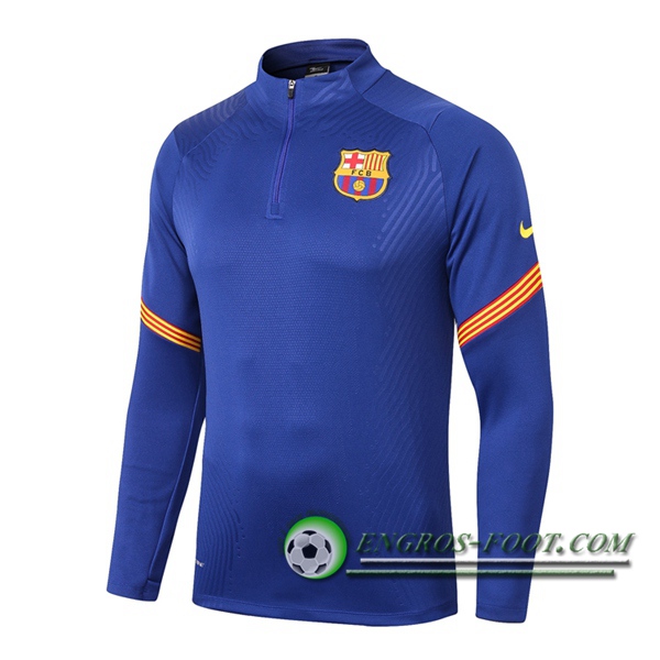 Engros-foot: Sweatshirt Training FC Barcelone Bleu 2020/2021 Thailande