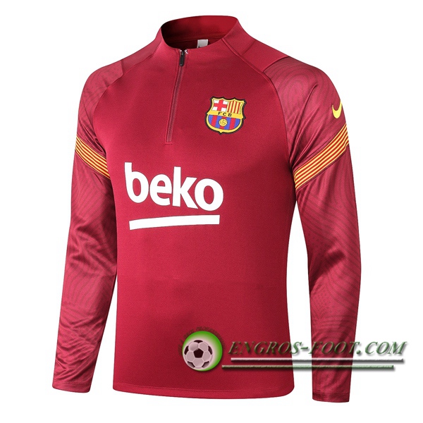 Engros-foot: Sweatshirt Training FC Barcelone Rouge 2020/2021 Thailande