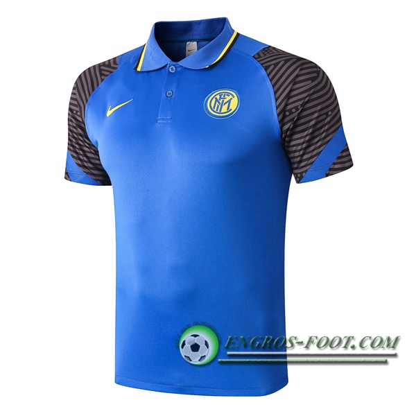 Polo Foot Inter Milan Bleu 2020/2021