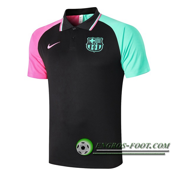 Polo Foot FC Barcelone Noir 2020/2021