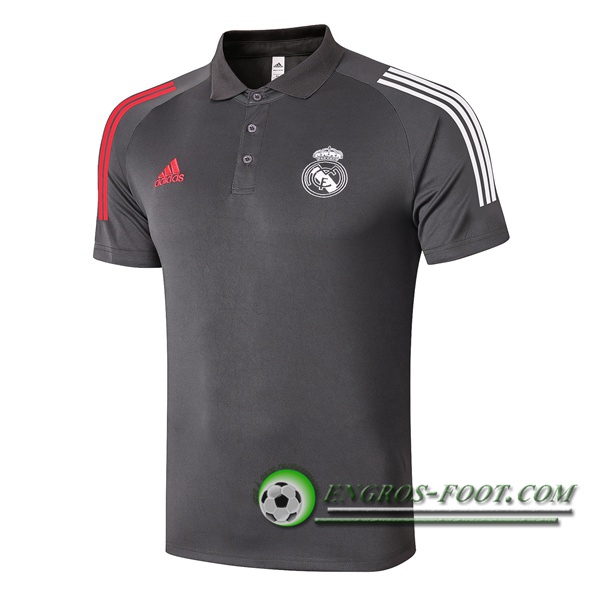 Polo Foot Real Madrid Gris 2020/2021