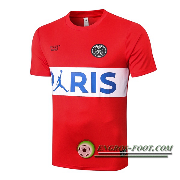 Training T-Shirts Paris PSG Rouge 2020/2021