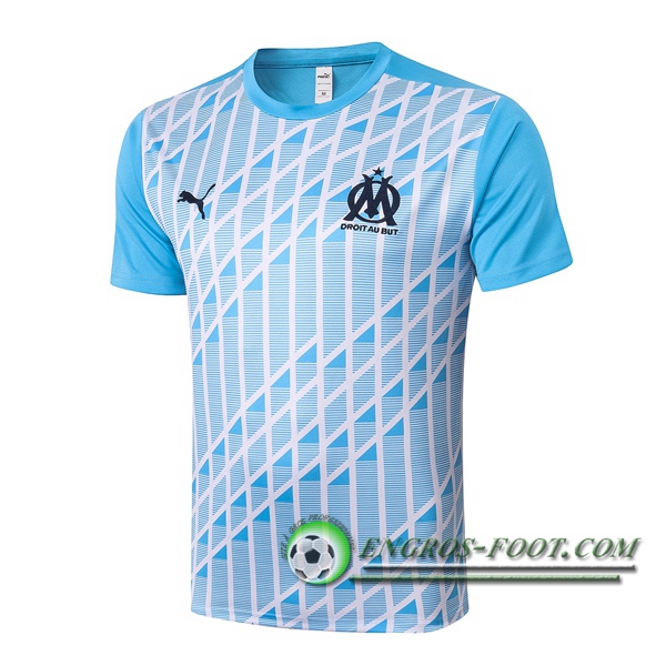 Training T-Shirts Marseille OM Bleu 2020/2021