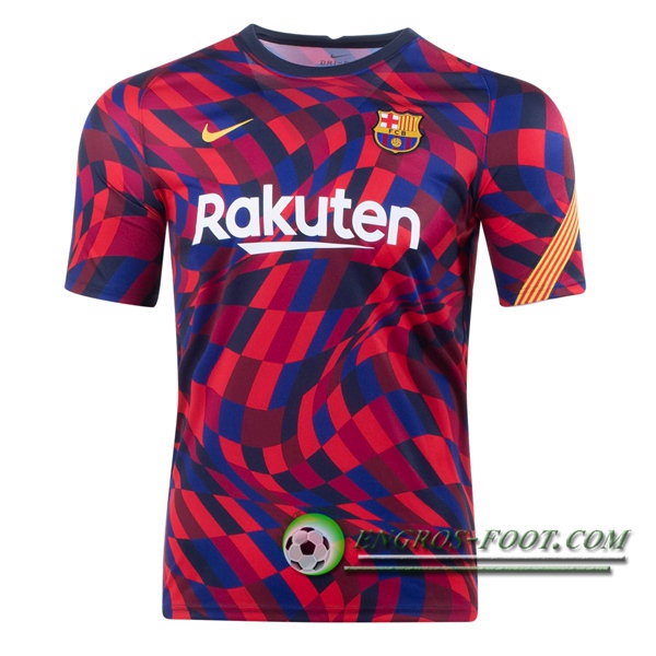 Training T-Shirts FC Barcelone Rouge 2020/2021