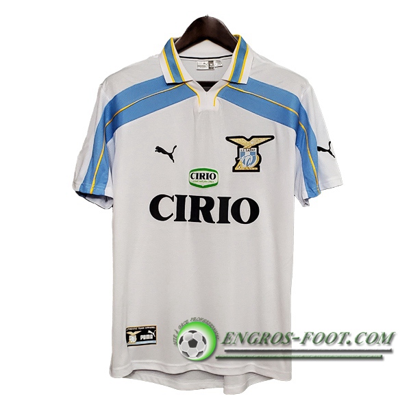 Engros-foot: Maillot de Foot SS Lazio Retro Domicile 2000/2001 Thailande