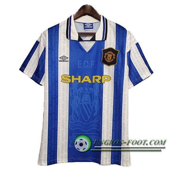 Engros-foot: Maillot de Foot Manchester United Retro Exterieur 1994/1996 Thailande