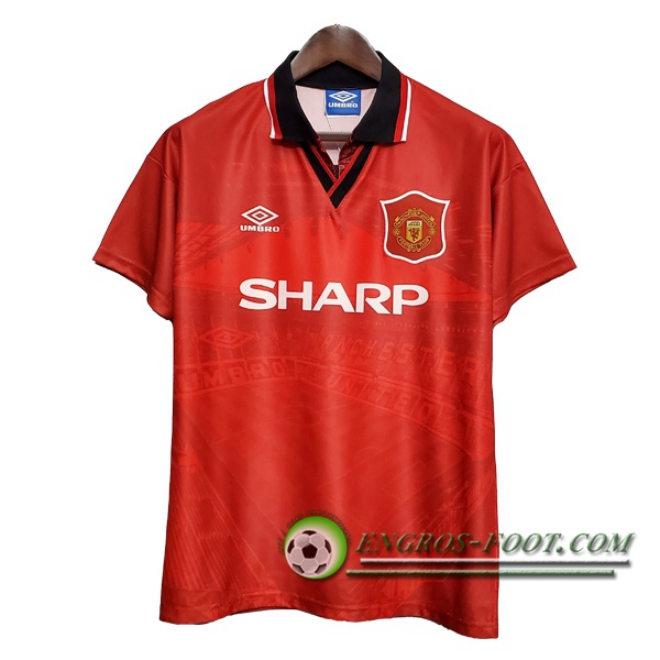 Engros-foot: Maillot de Foot Manchester United Retro Domicile 1994/1996 Thailande