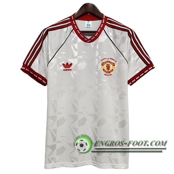 Engros-foot: Maillot de Foot Manchester United Retro Exterieur 1991 Thailande