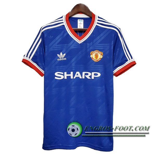 Engros-foot: Maillot de Foot Manchester United Retro Exterieur 1988/1986 Thailande