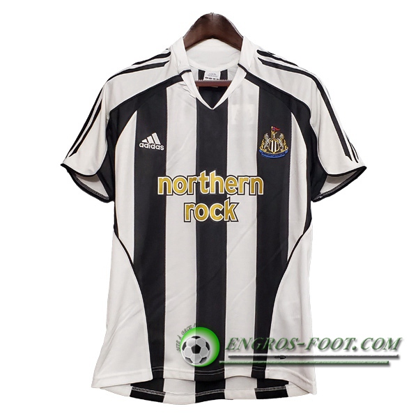 Engros-foot: Maillot de Foot Newcastle United Retro Domicile 2005/2006 Thailande