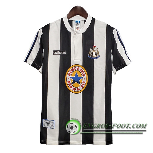 Engros-foot: Maillot de Foot Newcastle United Retro Domicile 1995/1997 Thailande