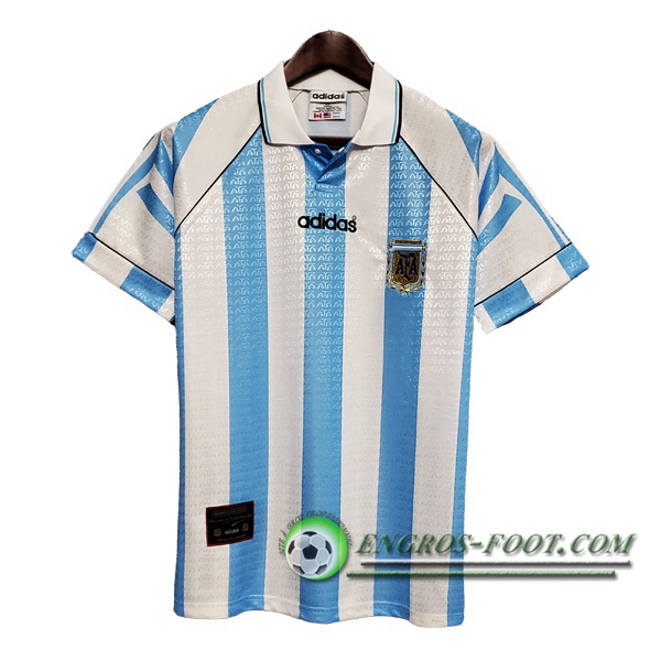 Engros-foot: Maillot de Foot Argentine Retro Domicile 1996/1997 Thailande