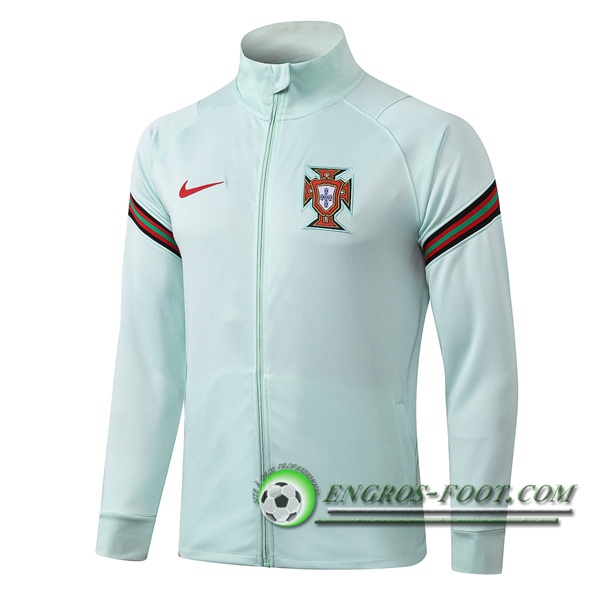 Nouveaux Veste Foot Portugal Vert 2020/2021