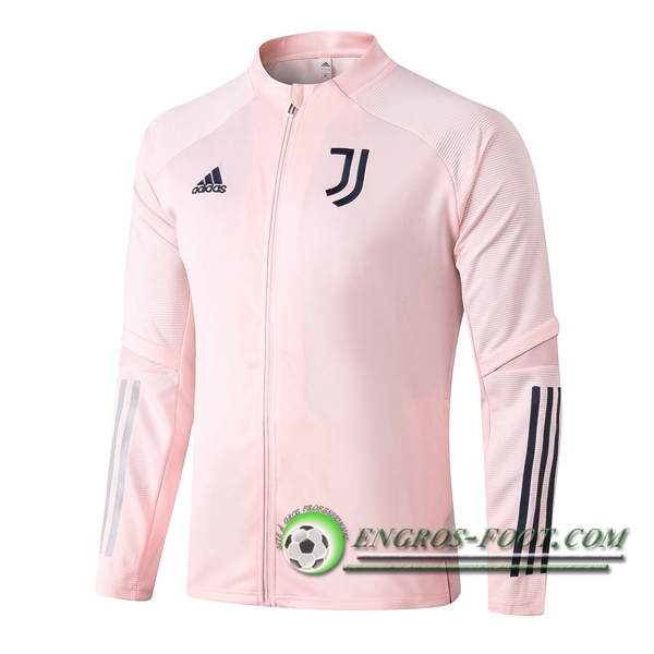 Nouveaux Veste Foot Juventus Rose 2020/2021