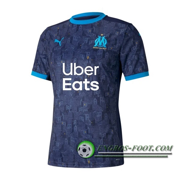 Engros-foot: Jeu Maillot de Foot Marseille OM Exterieur 2020/2021 Thailande