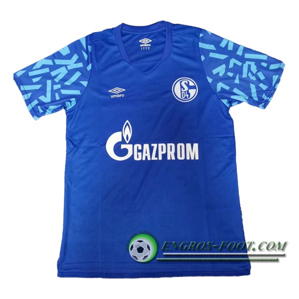 Engros-foot: Jeu Maillot de Foot Schalke 04 Domicile 2020/2021 Thailande