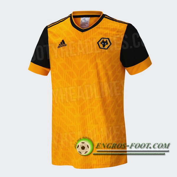 Engros-foot: Jeu Maillot de Foot Wolves Domicile 2020/2021 Thailande