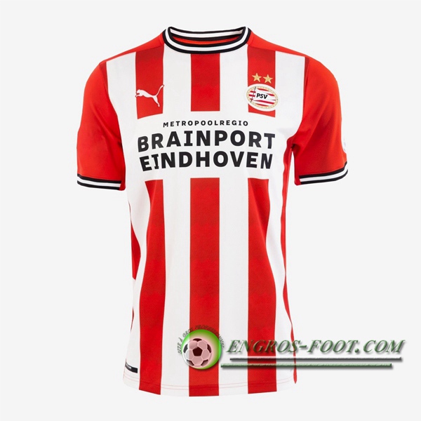 Engros-foot: Jeu Maillot de Foot PSV Eindhoven Domicile 2020/2021 Thailande