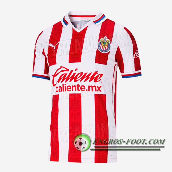 Engros-foot: Jeu Maillot de Foot CD Guadalajara Domicile 2020/2021 Thailande