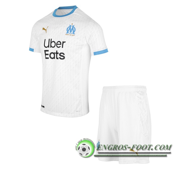 Engros-foot: Maillot de Foot Marseille OM Enfant Domicile 2020/2021 Thailande