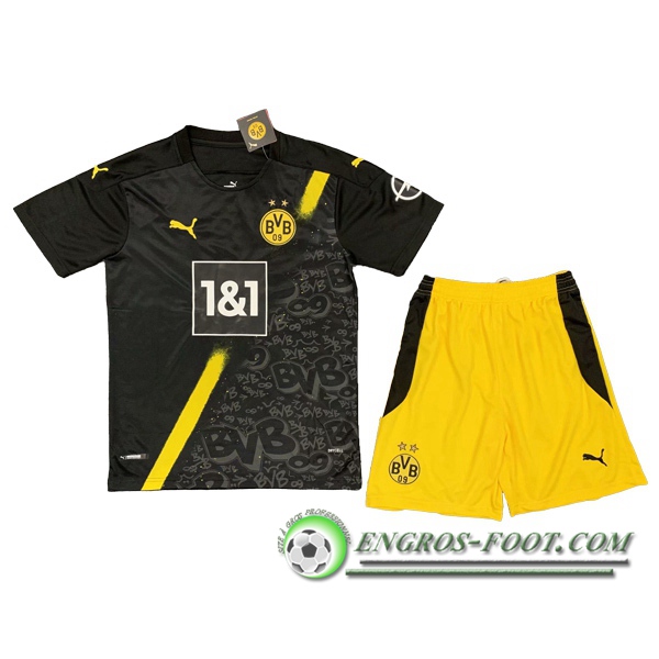 Engros-foot: Maillot de Foot Dortmund BVB Enfant Exterieur 2020/2021 Thailande