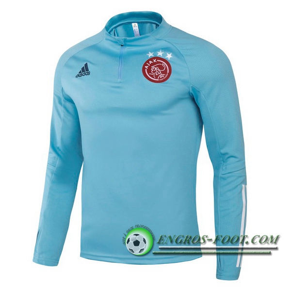 Engros-foot: Sweatshirt Training AFC Ajax Bleu 2020/2021 Thailande