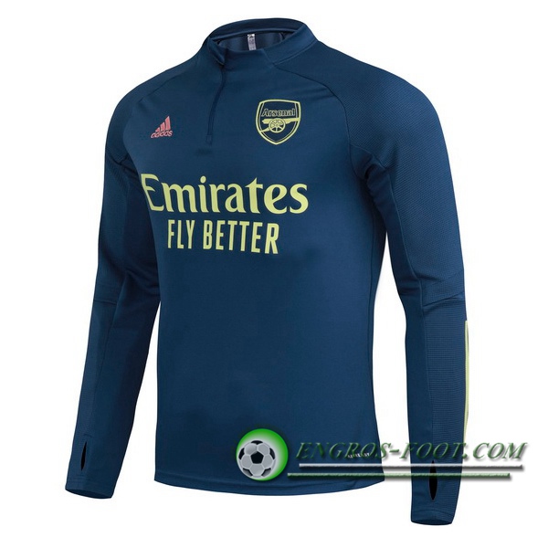 Engros-foot: Sweatshirt Training Arsenal Bleu 2020/2021 Thailande