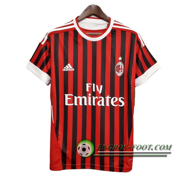 Engros-foot: Maillot de Foot Milan AC Retro Domicile 2011/2012 Thailande